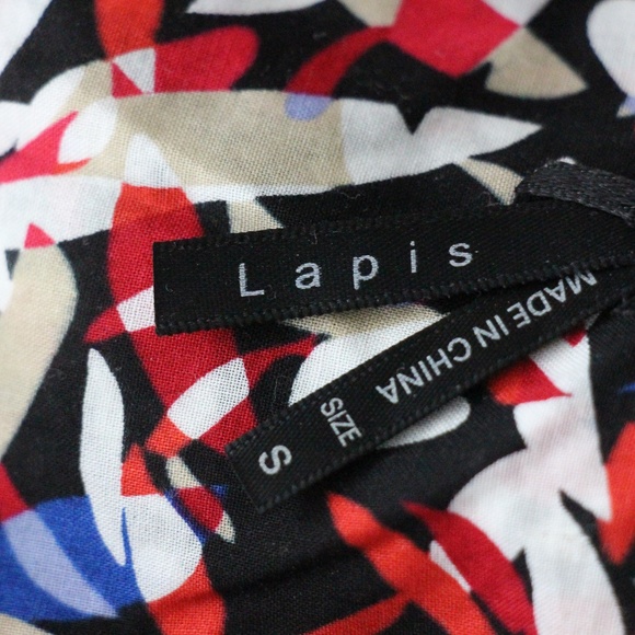 LAPIS Multi-Color Floral Sleeveless Dress - Picture 8 of 8